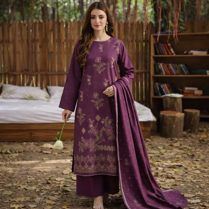 MAHJABEEN (PLUM)
