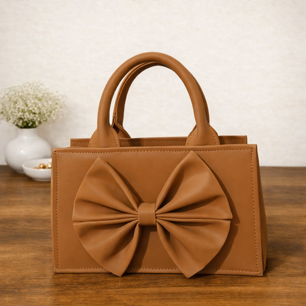 Bow Charm (Mustard)