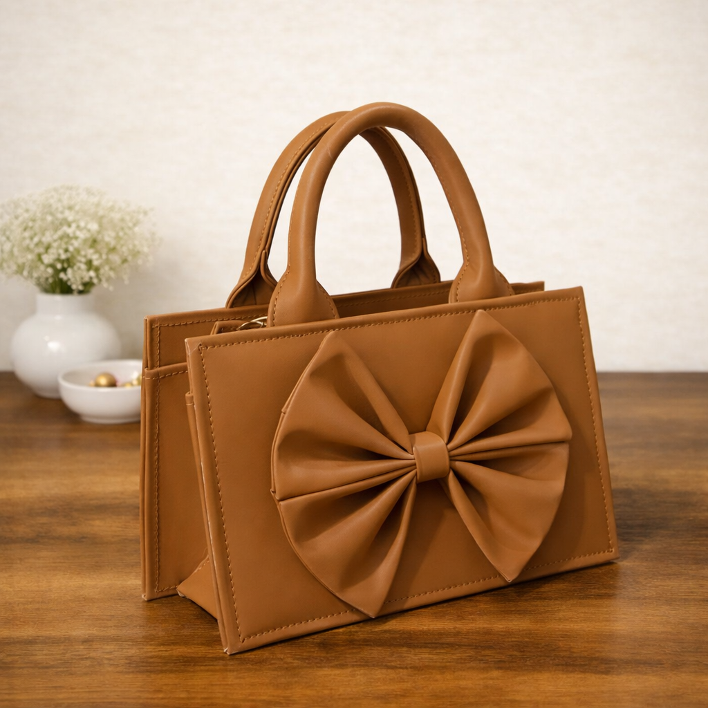 Bow Charm (Mustard)